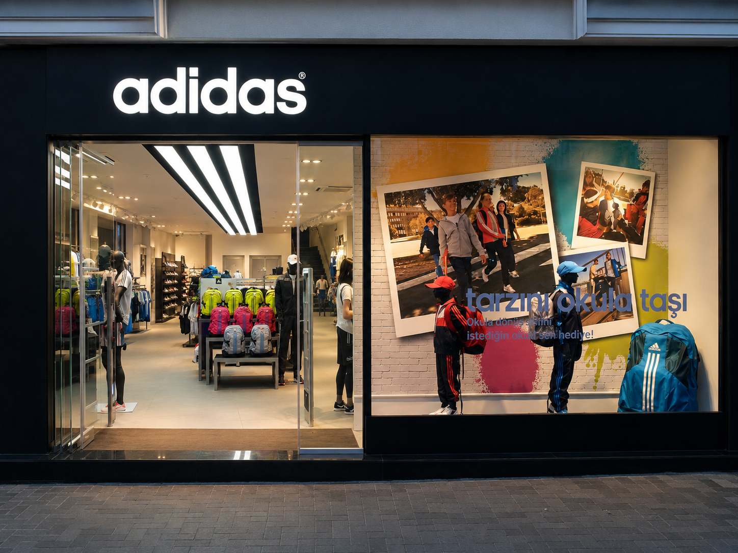 Adidas Uşak Retail Store Design and Execution