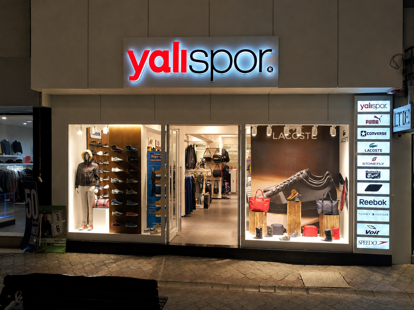 Yalı Spor Fethiye Multi-Brand Retail Store Design and Execution