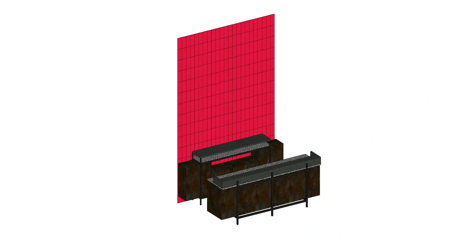 Two-Piece Industrial Checkout