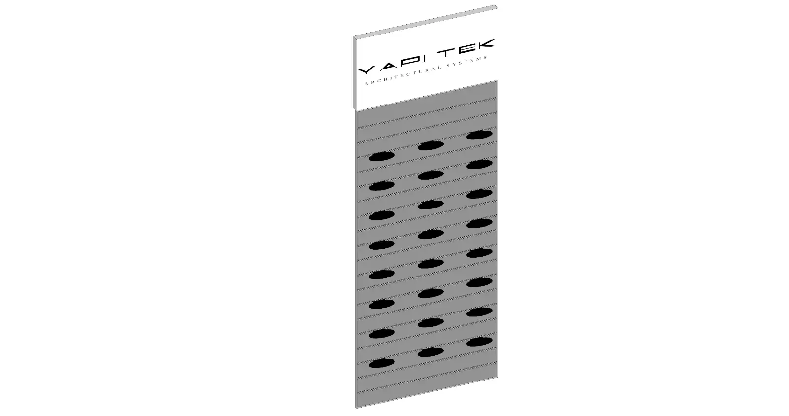 Single-Bay Slatwall Shoe Display with Signage